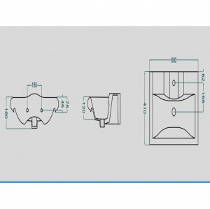 روکابینتی گلسار مدل گاترین