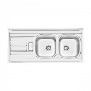 سینک نیمه فانتزی روکار پرنیان استیل مدل  PS 2101