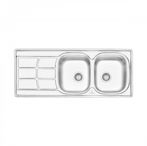 سینک نیمه فانتزی توکار پرنیان استیل مدل  PS 2209