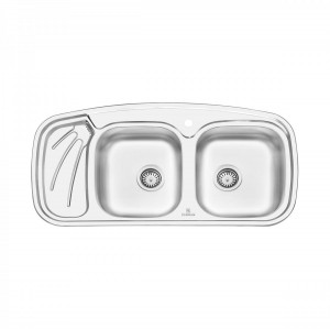 سینک نیمه فانتزی توکار پرنیان استیل مدل  PS 2205