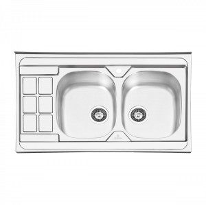 سینک فانتزی روکار پرنیان استیل مدل  PS 1104