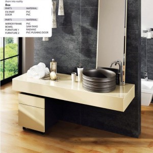 ست روشویی لوکس سام سنگان مدل کورونا