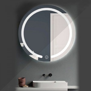 آینه چراغ دار گرد مدل FK-211