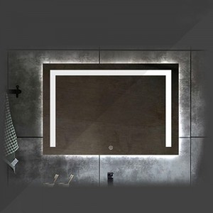 آینه چراغ دار مستطیلی مدل FK-115