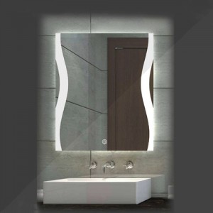 آینه چراغ دار مستطیلی مدل FK-114