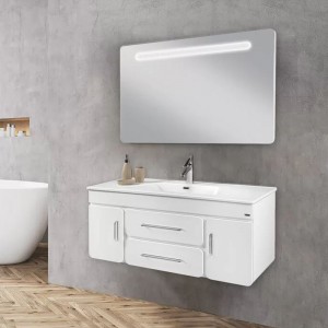 فول ست روشویی کابینتی لوتوس جنس pvc مدل Bluebery-1200