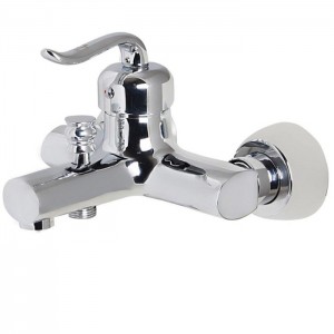 شیر دوش(حمام) کرومات مدل آلفا