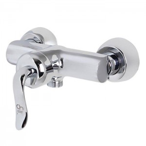 شیر توالت کرومات مدل آلفا