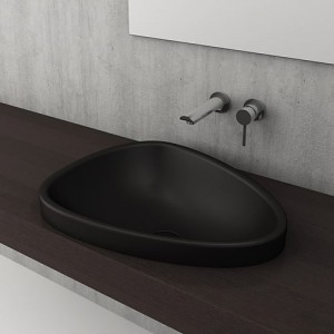 کاسه روشویی لبه دار بوچی (Bocchi) مدل ETNA مشکی مات