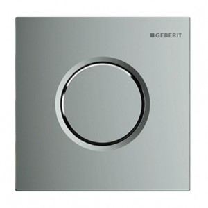 کلید فلاش تانک توکار گبریت یورینال پنوماتیک فشاری type 01 کروم مات