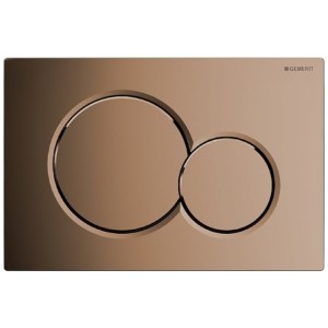 کلید فلاش تانک توکار گبریت سری سیگما 01 بژ