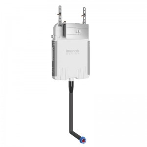 فلاش تانک توکار زمینی ایمن آب مدل کلیک (با پک لوله فلکسیبل)