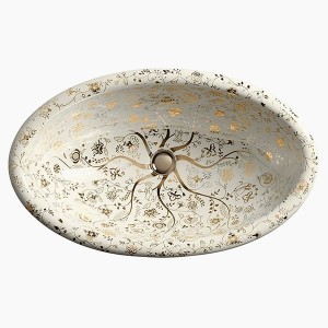 کاسه روشویی توکار کوهلر مدل MILLE FLEURS