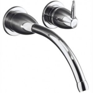 شیر روشویی دیواری توکار کوهلر مدل FALLING WATER