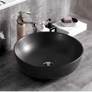 کاسه روشویی آرماندو ویکاریو مدل ART8406-01 مشکی مات