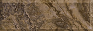 کاشی و سرامیک هرمس سری  آگاتا قالبدار قهوه ای / 60×20