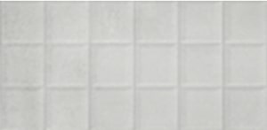 کاشی و سرامیک هرمس سری  قالبدار مربعی برلین گریس روشن / 60×30