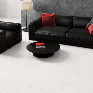 کاشی و سرامیک  کف هرمس مدل لیسبون سفید