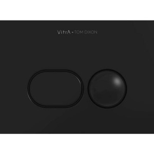 کلید فلاش تانک توکار ویترا Virta مشکی