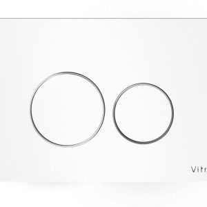 کلید فلاش تانک توکار ویترا Virta سفید