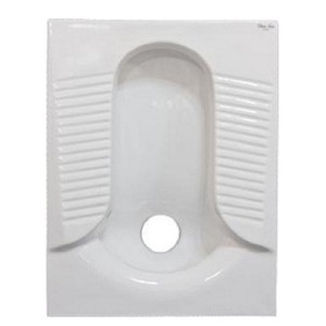 توالت زمینی گاتریا مدل تیتان بزرگ طبی خط دار