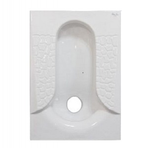 توالت زمینی گاتریا مدل تیتان بزرگ طبی مرمری