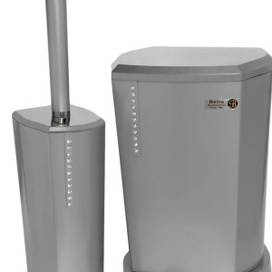 ست سطل و برس بتیس مدل نگین نقره ای