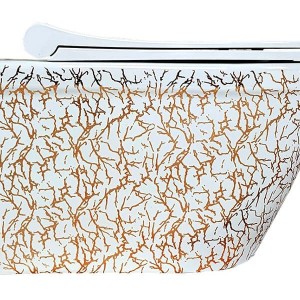 وال هنگ Pure Concept مدل Marble سفید رزگلد