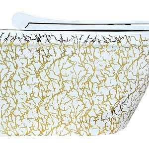 وال هنگ Pure Concept مدل Marble سفید طلا