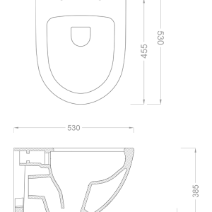 وال هنگ Pure Concept مدل Geometrik Desen سفید طلایی