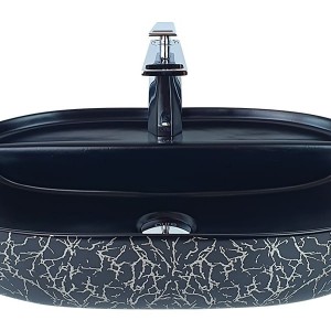 کاسه روشویی Pure Concept مدل Dekoratif مشکی خاکستری