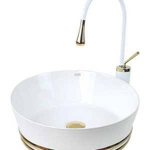 کاسه روشویی Pure Concept سفید طلا