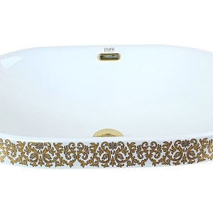 کاسه روشویی Pure Concept سفید طلا