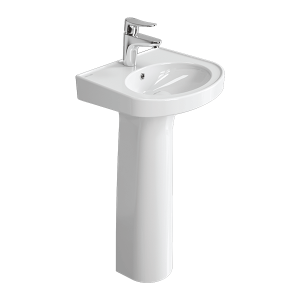 روشویی پایه دار چینی کرد مدل لاندیس