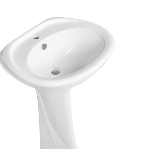 کاسه روشویی پایه دار مروارید مدل مرجان