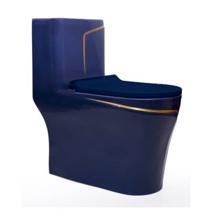 توالت فرنگی آداسا مدل آنجل آبی کاربنی