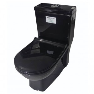 توالت فرنگی پارس سرام مدل شایا مشکی