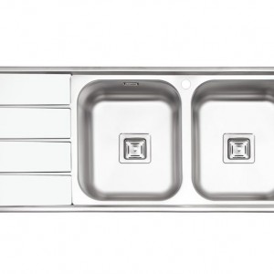 سینک نیمه فانتزی توکار ایلیا استیل مدل 4060