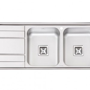 سینک نیمه فانتزی توکار ایلیا استیل مدل 4063