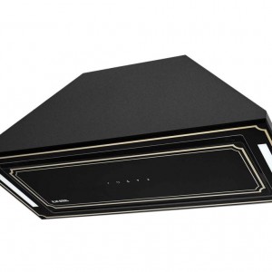 هود مخفی ایلیا استیل مدل دیبا مشکی طلایی