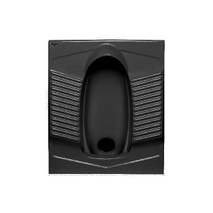 توالت زمینی مروارید مدل مگا طبی مشکی