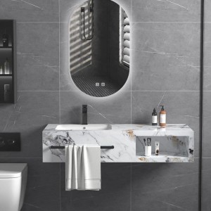 روشویی سرامیکی دیواری اسپیرال کد CD006