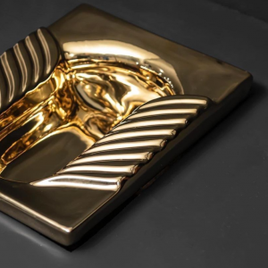 سنگ توالت ایرانی کوتینگ شده طلایی