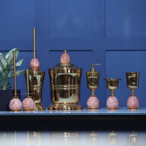 ست اکسسوری سرویس بهداشتی 5تکه دوریتا مدلE