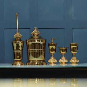 ست اکسسوری سرویس بهداشتی 5تکه دوریتا مدلlio