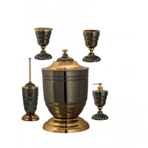 ست اکسسوری سرویس بهداشتی 5تکه DORITA مدلPASO