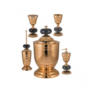 ست اکسسوری سرویس بهداشتی 5تکه DORITA مدل PASO STONE