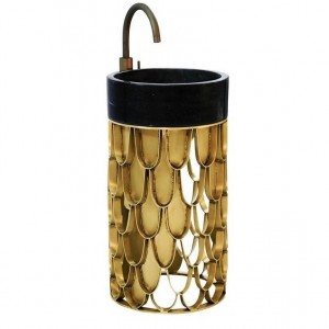 روشویی ایستاده با کاور استیل 304