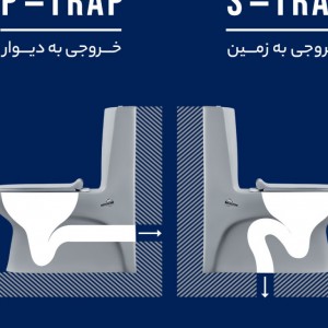 توالت فرنگی رسی Rosi مدل لاین