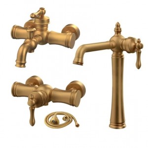 ست شیرالات کسری مدل ناپل طلامات